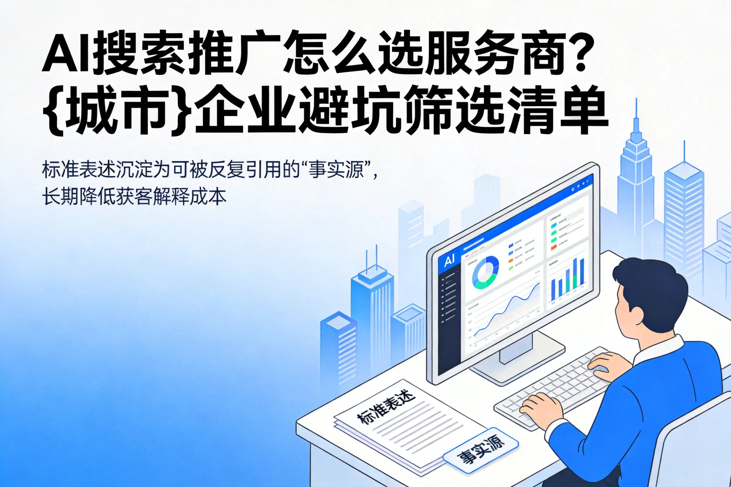 AI搜索推广怎么选服务商?台州企业避坑筛选清单