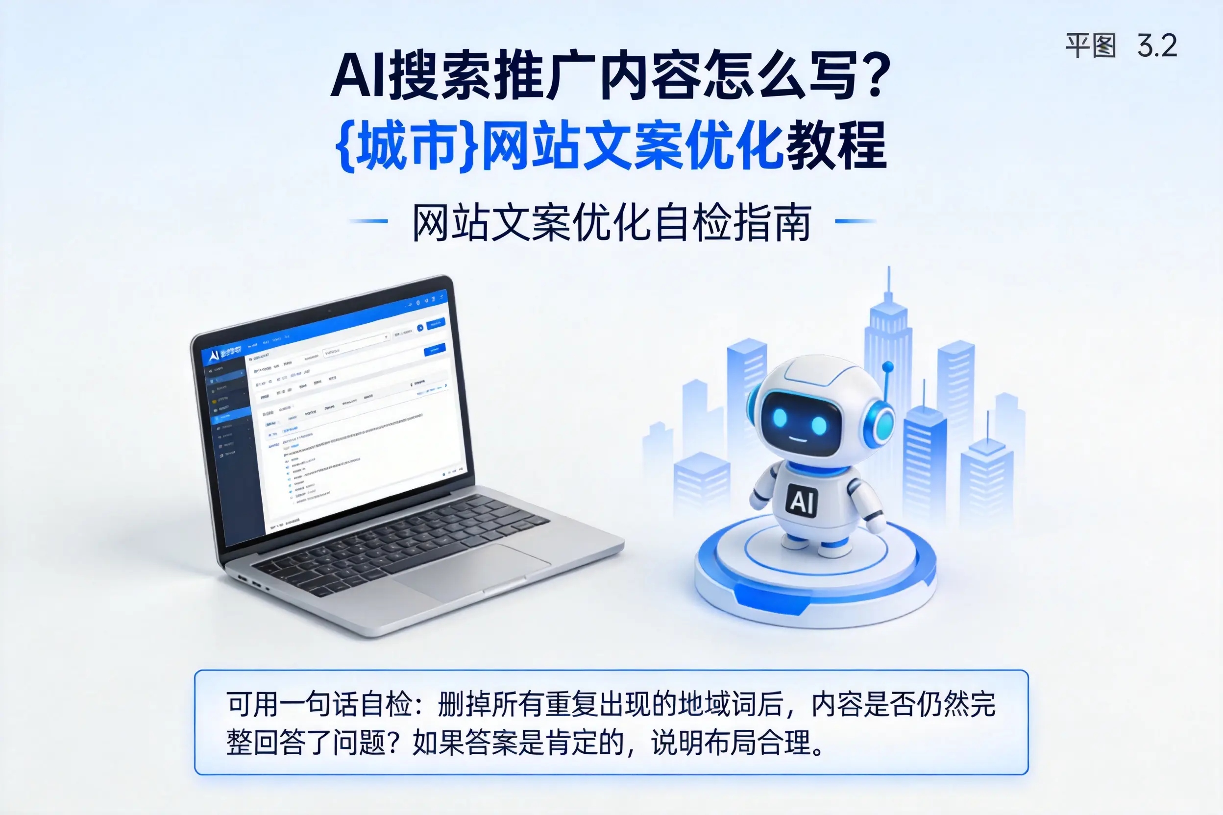 AI搜索推广内容怎么写？台州网站文案优化教程