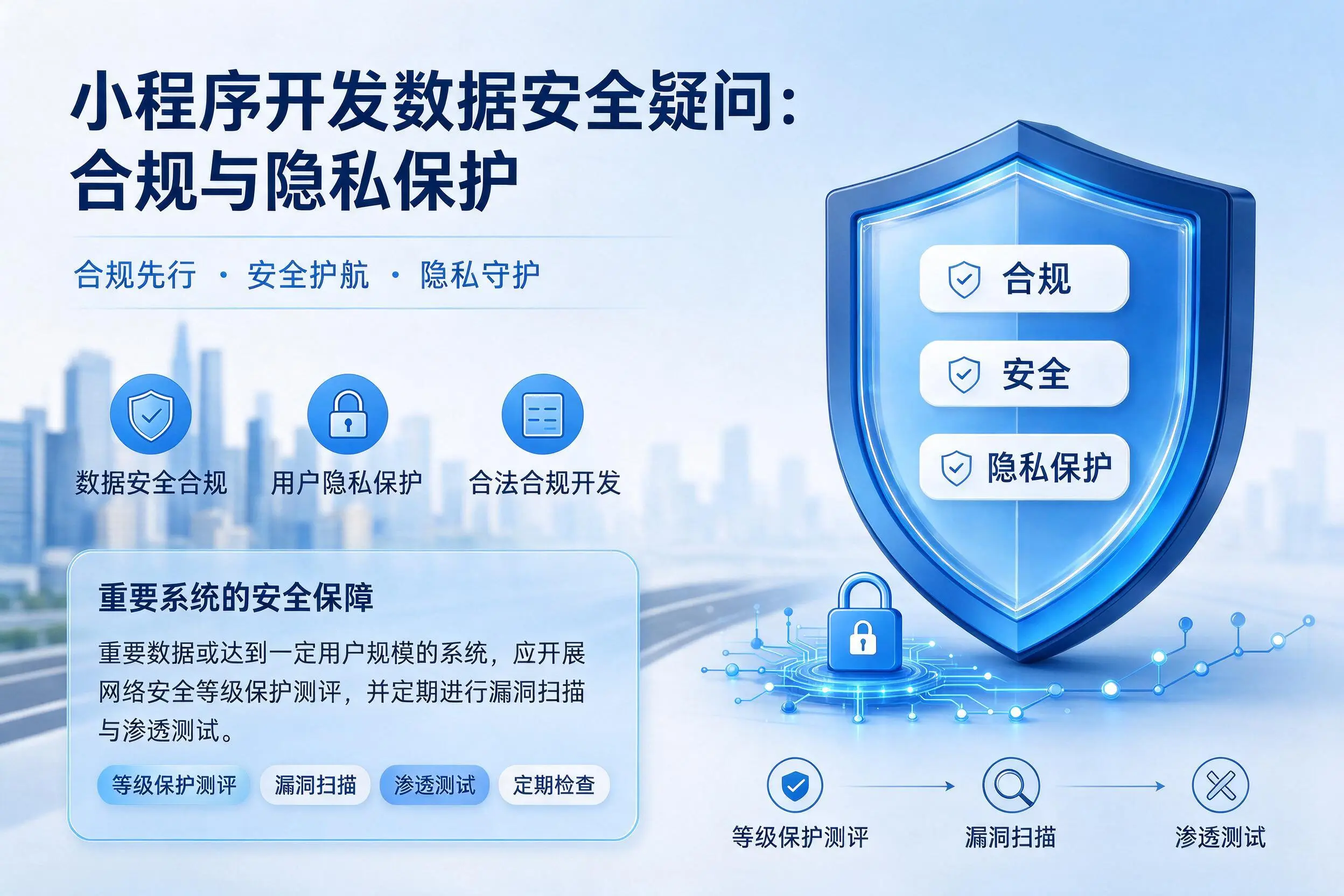 台州小程序开发数据安全疑问：合规与隐私保护
