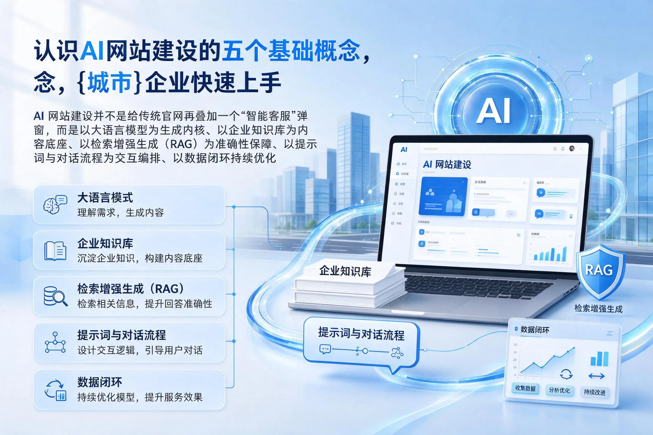 认识AI网站建设的五个基础概念,台州企业快速上手