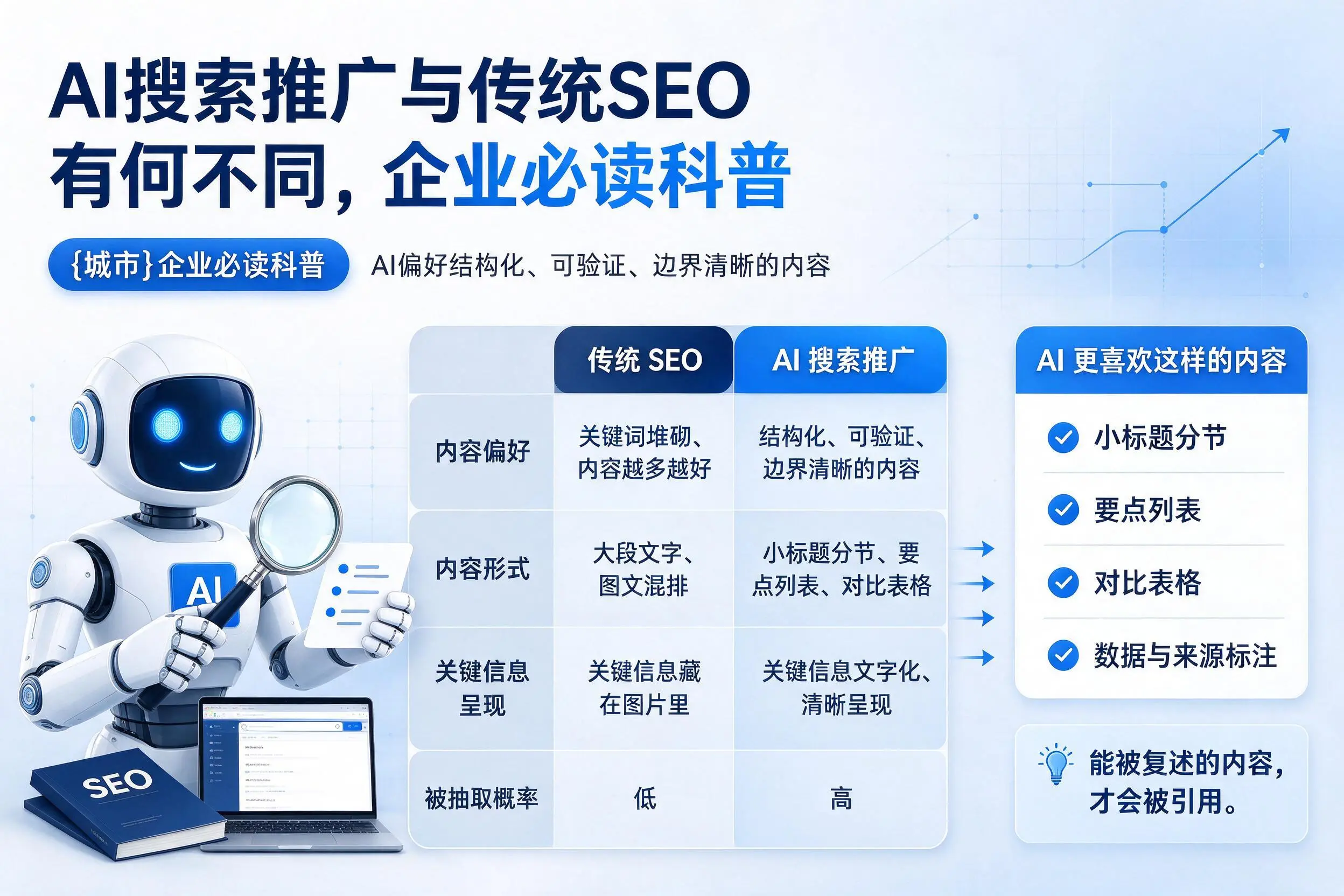 AI搜索推广与传统SEO有何不同,台州企业必读科普